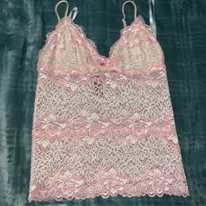 Spaghetti strap tank top